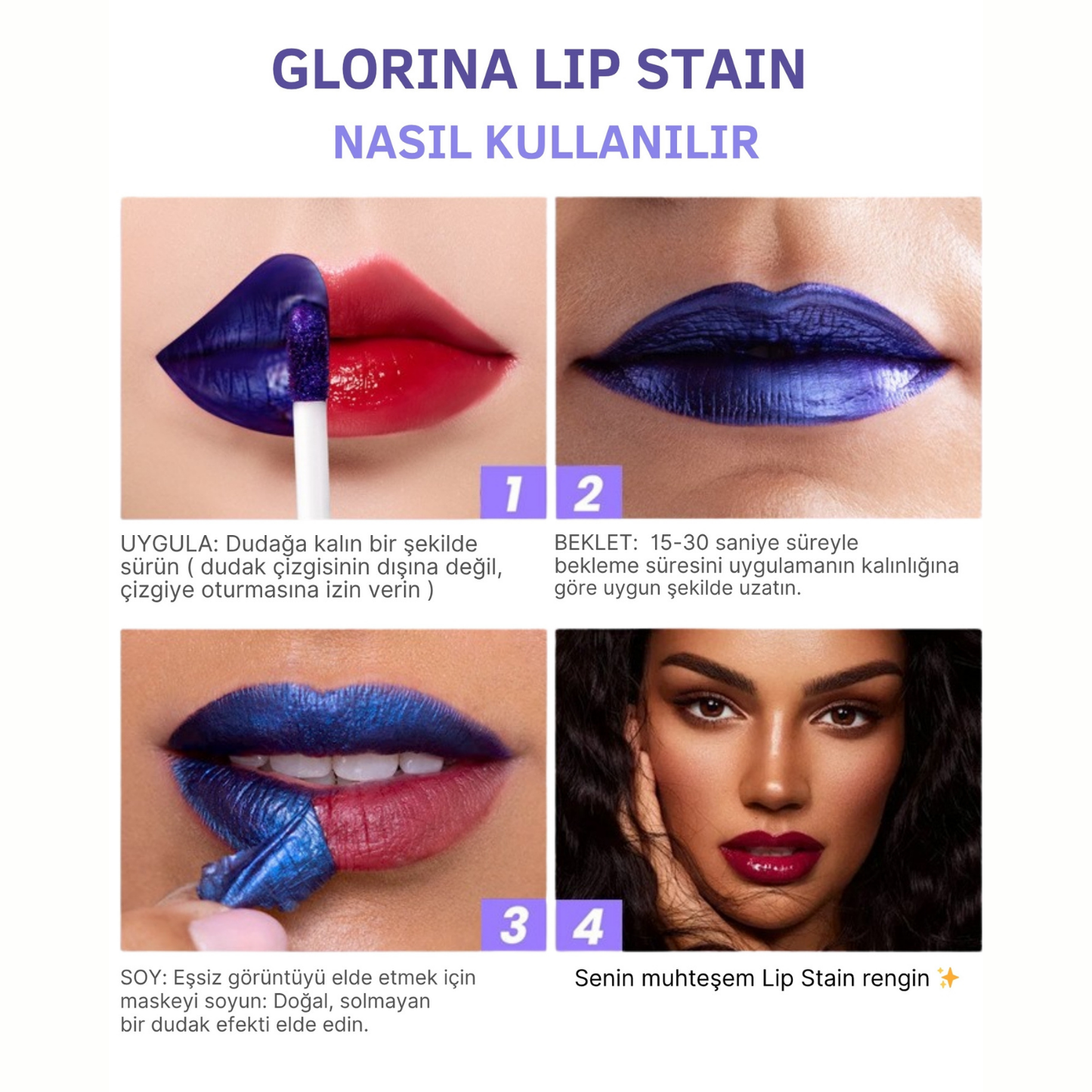 Glorina Lip Stain Masque