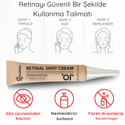 Glorina® Yaşlanma Karşıtı Cilt Onarım Kremi